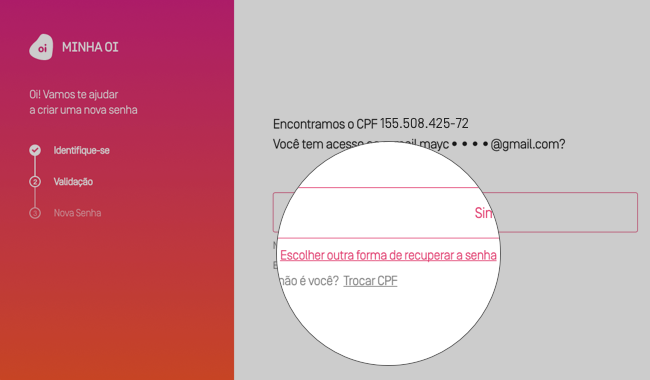 Como resgatar minha senha sem e-mail - computador 4