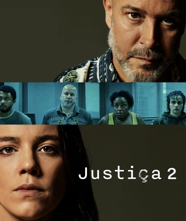 Justiça 2, segunda temporada da série Globoplay, com Murilo Benício, Alice Wegmann e grande elenco.