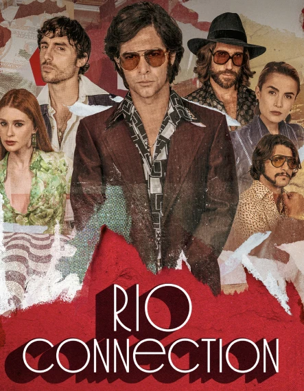 Cartaz da série Rio Connection com Oi Fibra com Globoplay